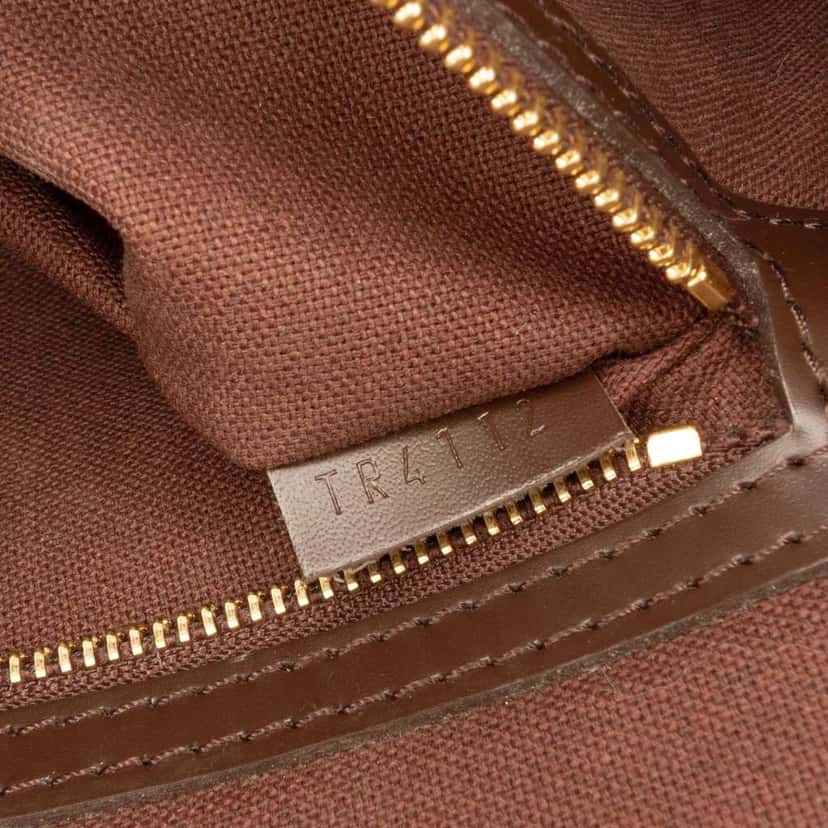 Louis Vuitton Damier Ebene Porte Documents Voyage GM Brown Good condition - Box View