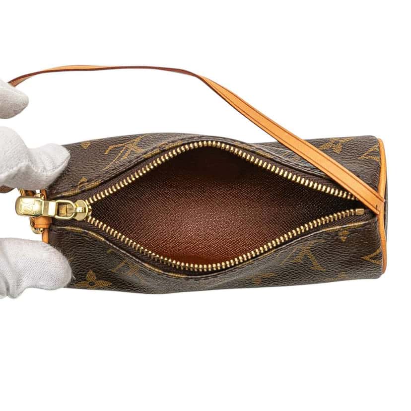 Louis Vuitton Monogram Papillon Pochette Brown Good condition - Model View