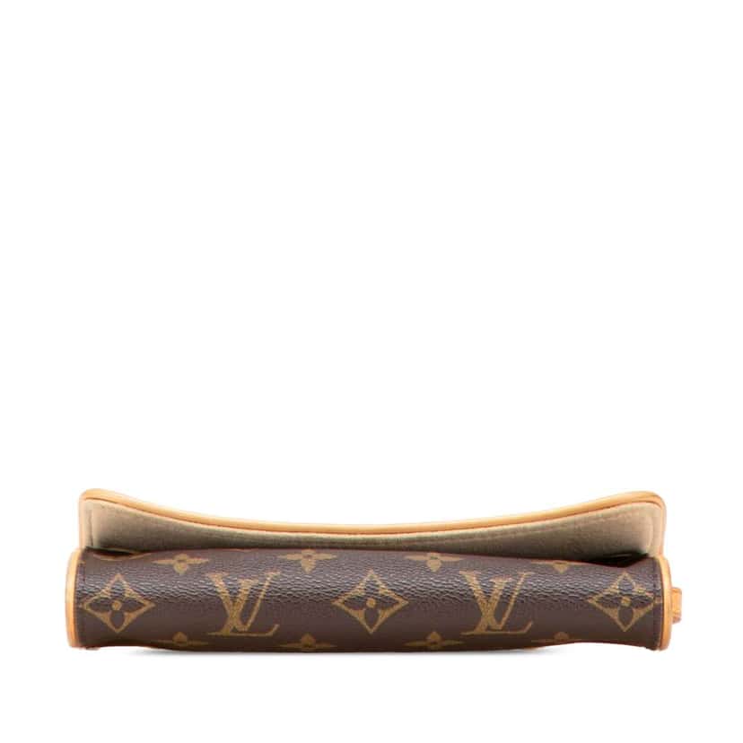 Louis Vuitton Monogram Pochette Twin PM Brown Canvas Good condition - Inside View