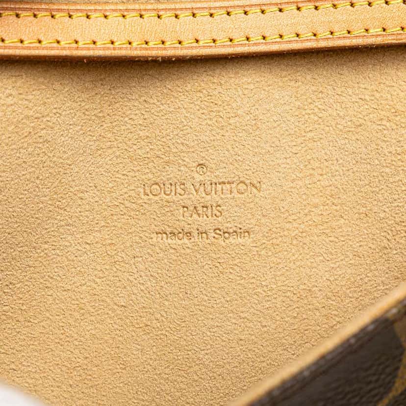 Louis Vuitton Monogram Pochette Twin PM Brown Canvas Good condition - Box View