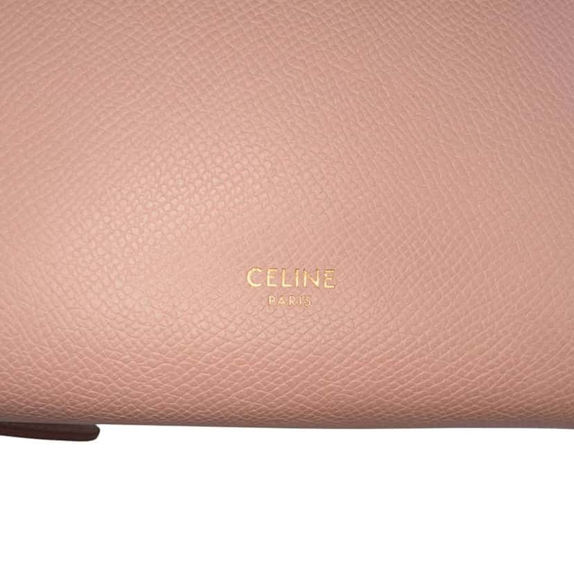 Celine Nano Grained Calfskin Belt Bag Pink Leather Good condition - Box View