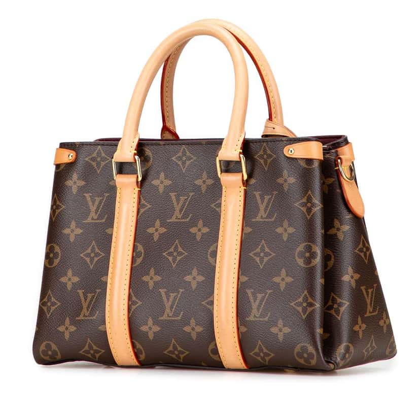 Louis Vuitton Monogram Soufflot BB Brown Good condition - Back View