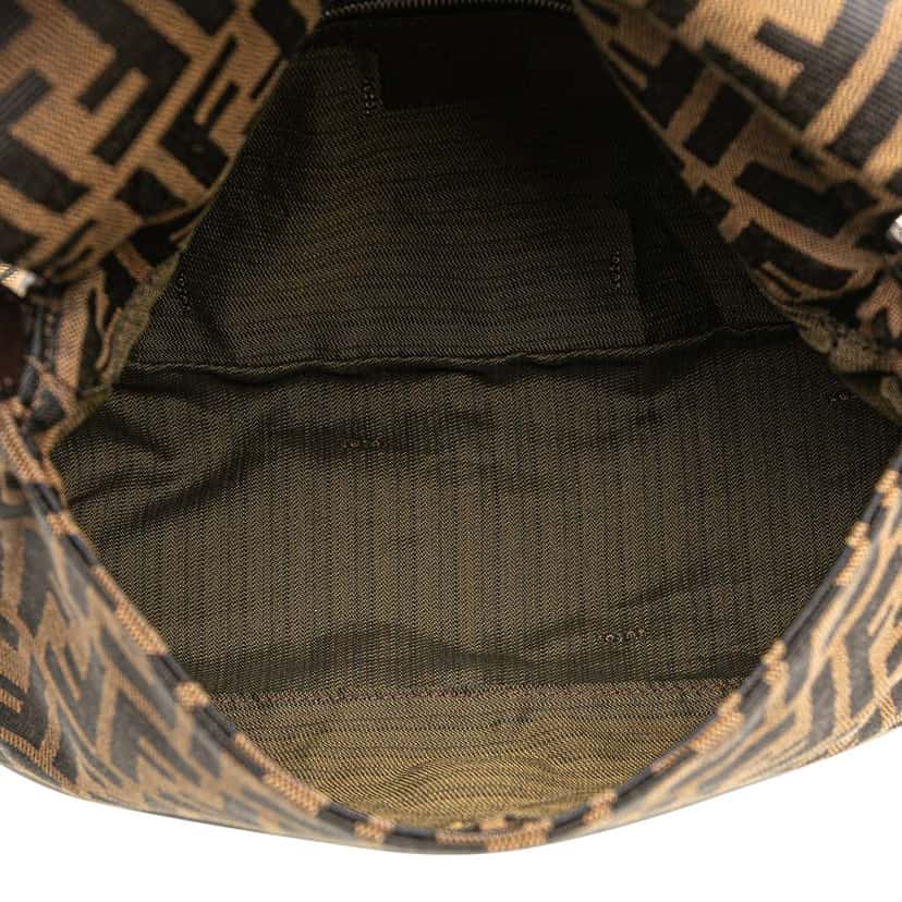 Fendi Zucca Canvas Mamma Forever Brown Canvas Good condition - Model View
