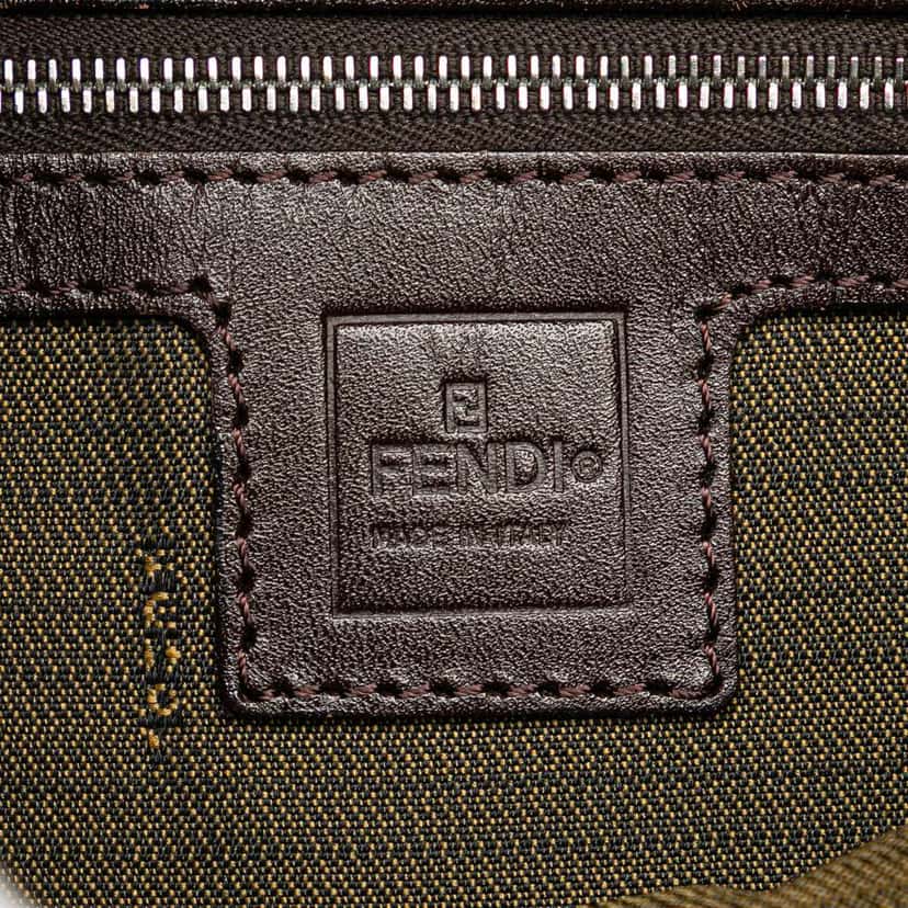 Fendi Zucca Canvas Mamma Forever Brown Canvas Good condition - Box View