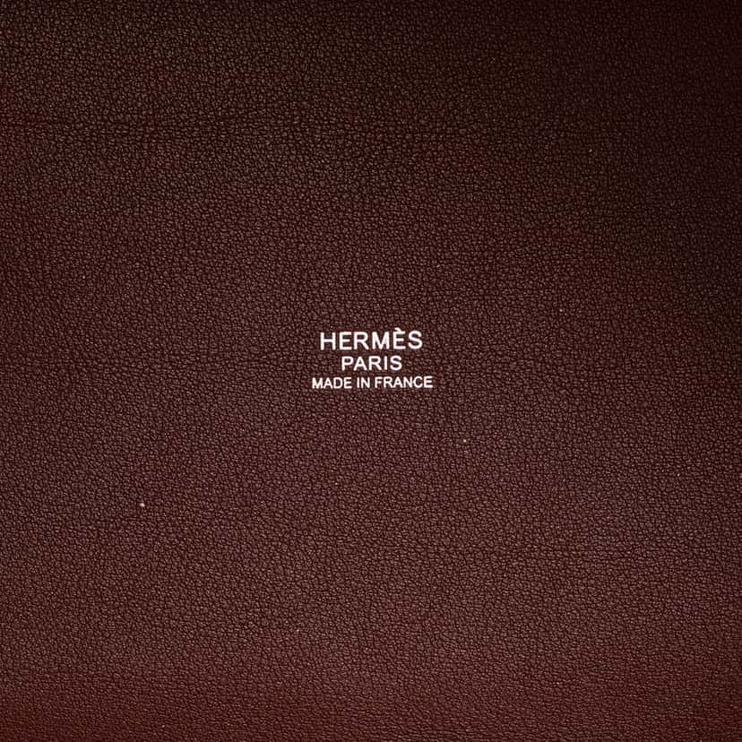 Hermès Toile Goeland and Swift Cargo Picotin Lock 18 Pink Canvas Good condition - Box View