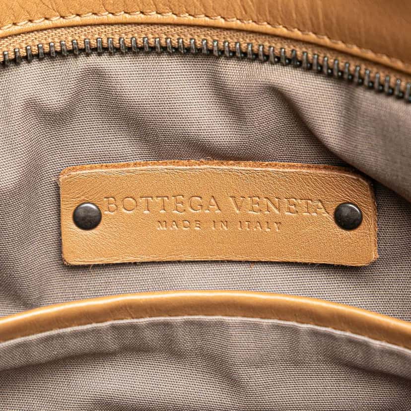 Bottega Veneta Nappa Intrecciato Crossbody Brown Leather Good condition - Box View