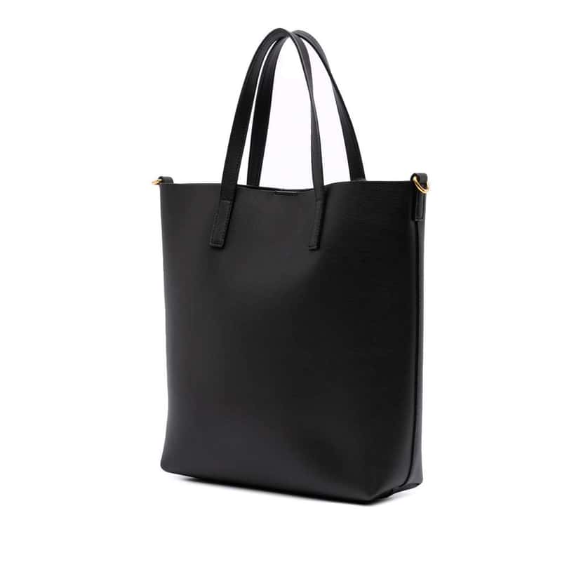Saint Laurent Toy Leather North South Shopping Tote Black Leather Good condition - Back View