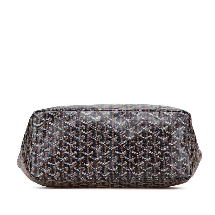 Goyard Goyardine Saint Louis PM Black Canvas Good condition - Inside View