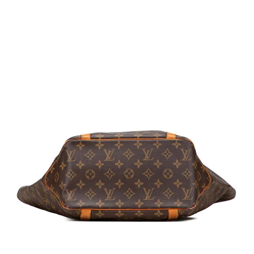 Louis Vuitton Monogram Sac Shopping Brown Good condition - Inside View