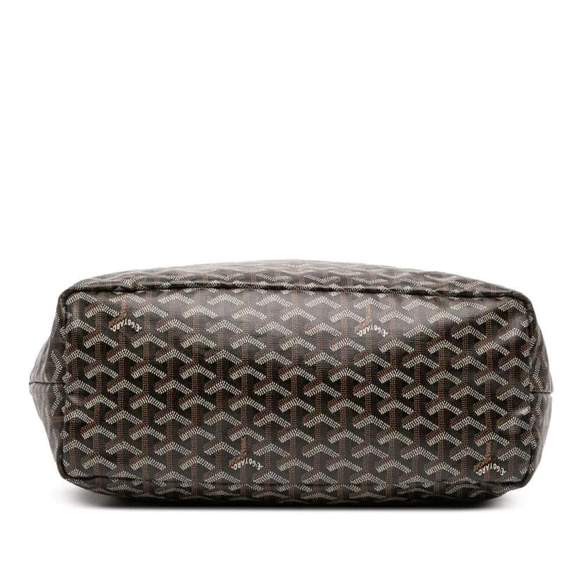 Goyard Goyardine Saint Louis PM Black Canvas Good condition - Inside View