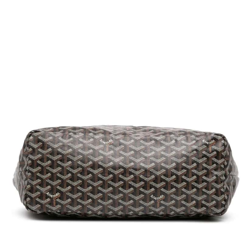 Goyard Goyardine Saint Louis PM Black Canvas Good condition - Inside View