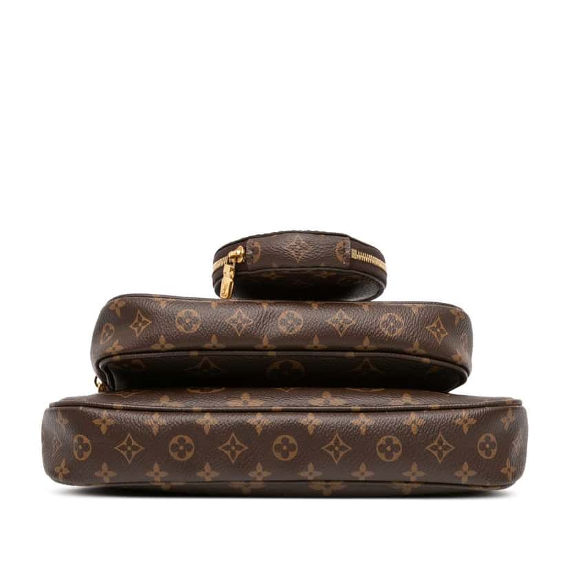 Louis Vuitton Monogram Multi Pochette Accessoires Brown Good condition - Inside View