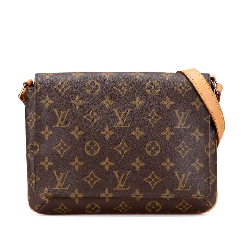 Louis Vuitton Monogram Musette Tango Short Strap Brown Good condition - Front View