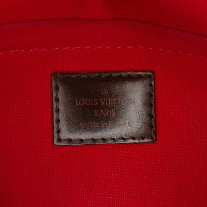 Louis Vuitton Damier Ebene Favorite MM Brown Good condition - Box View
