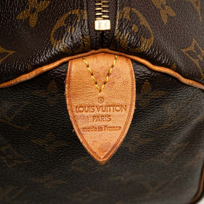 Louis Vuitton Monogram Speedy 25 Brown Canvas Good condition - Box View