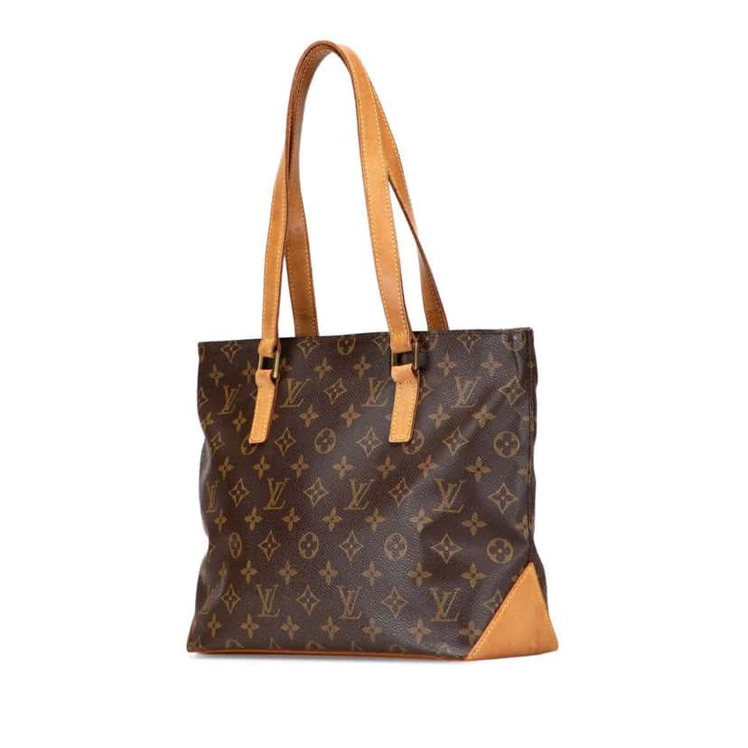 Louis Vuitton Monogram Cabas Piano Brown Good condition - Back View