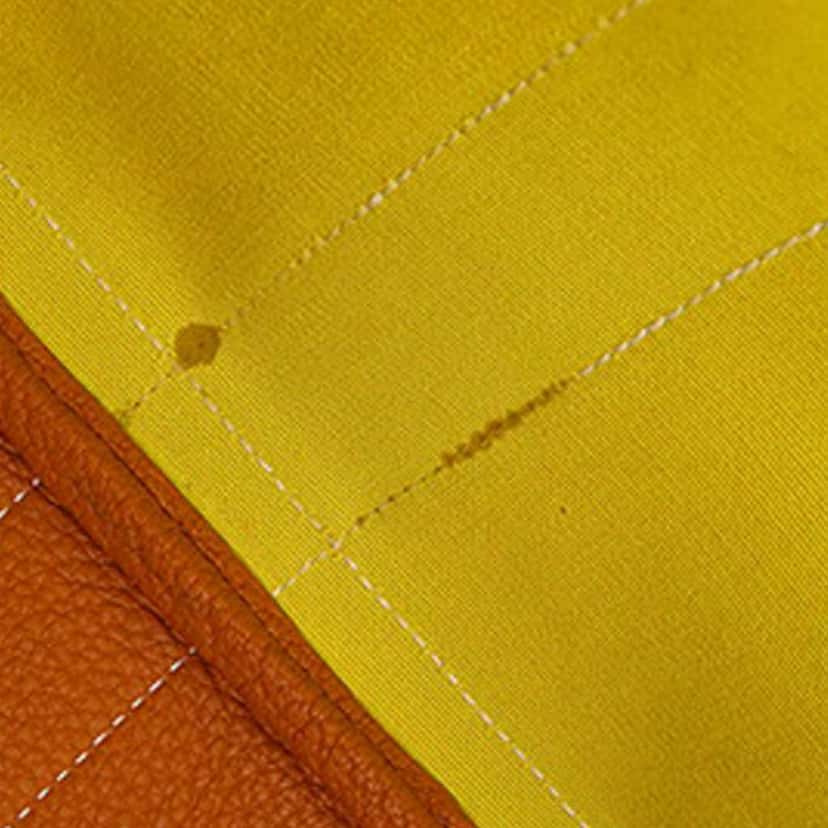 Hermès Toile and Negonda Garden Party 36 Yellow Canvas Good condition - Inside View