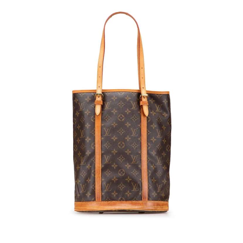Louis Vuitton Monogram Bucket GM Brown Good condition - Front View
