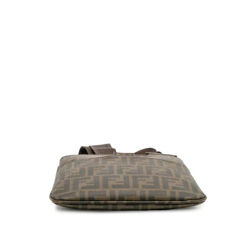 Fendi Zucca Spalmati Crossbody Brown Canvas Good condition - Inside View