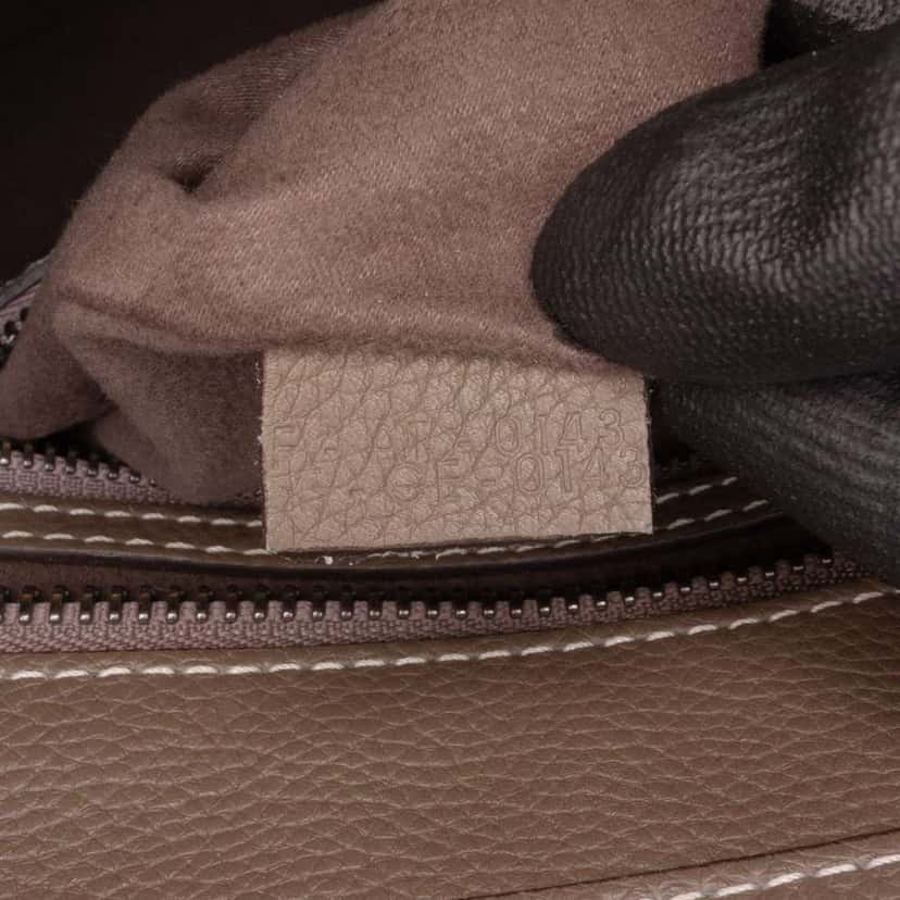 Celine Micro Leather Luggage Tote Brown Leather Good condition - Box View