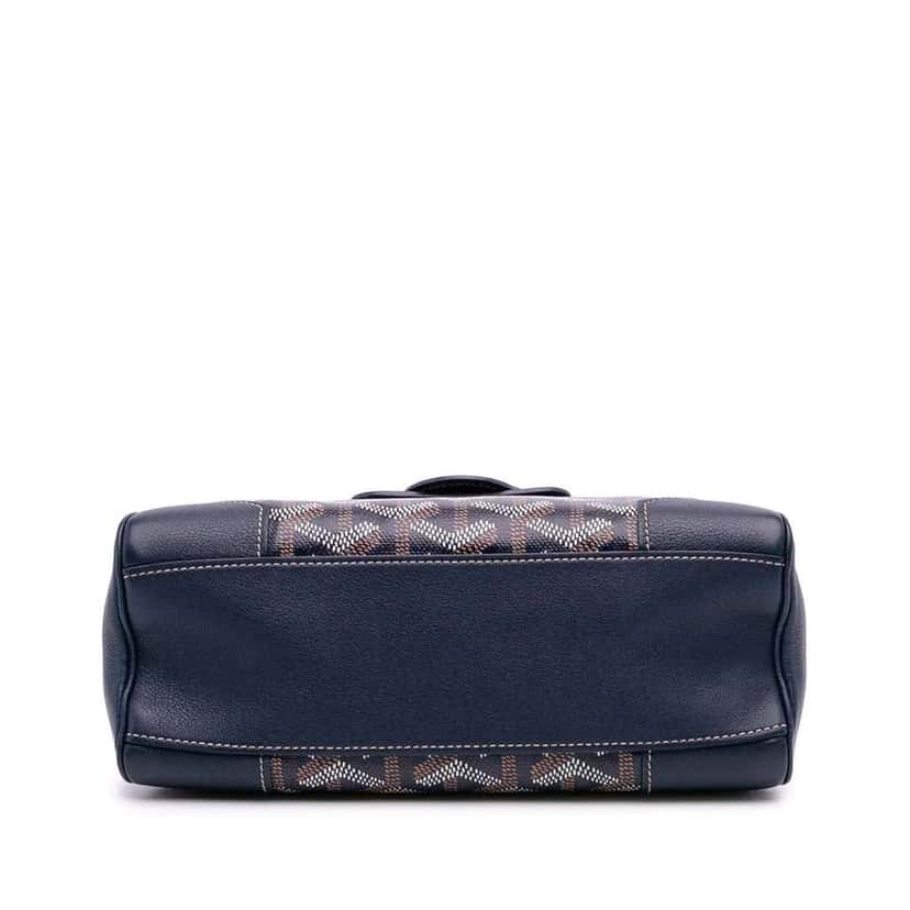 Goyard Mini Goyardine Saigon Souple Blue Canvas Good condition - Inside View