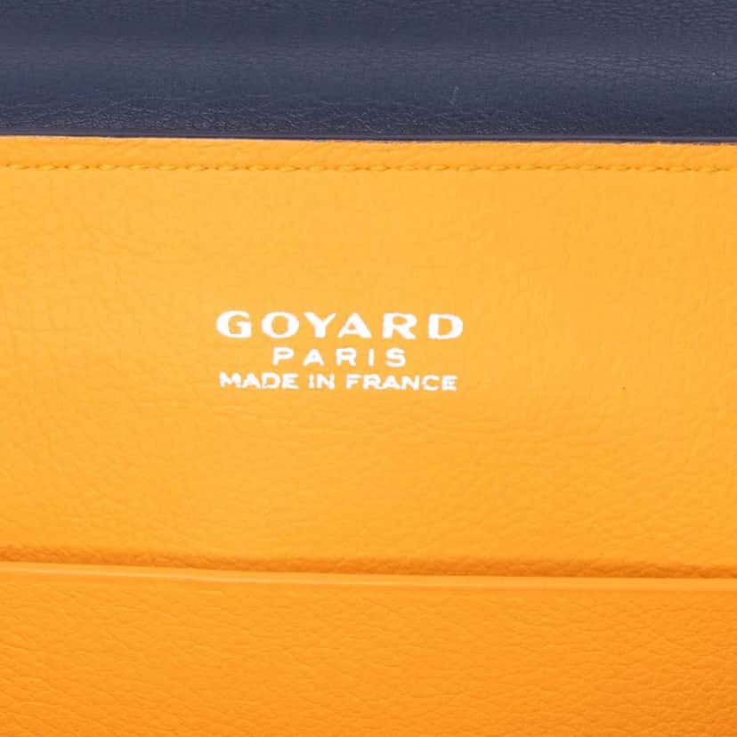Goyard Mini Goyardine Saigon Souple Blue Canvas Good condition - Box View