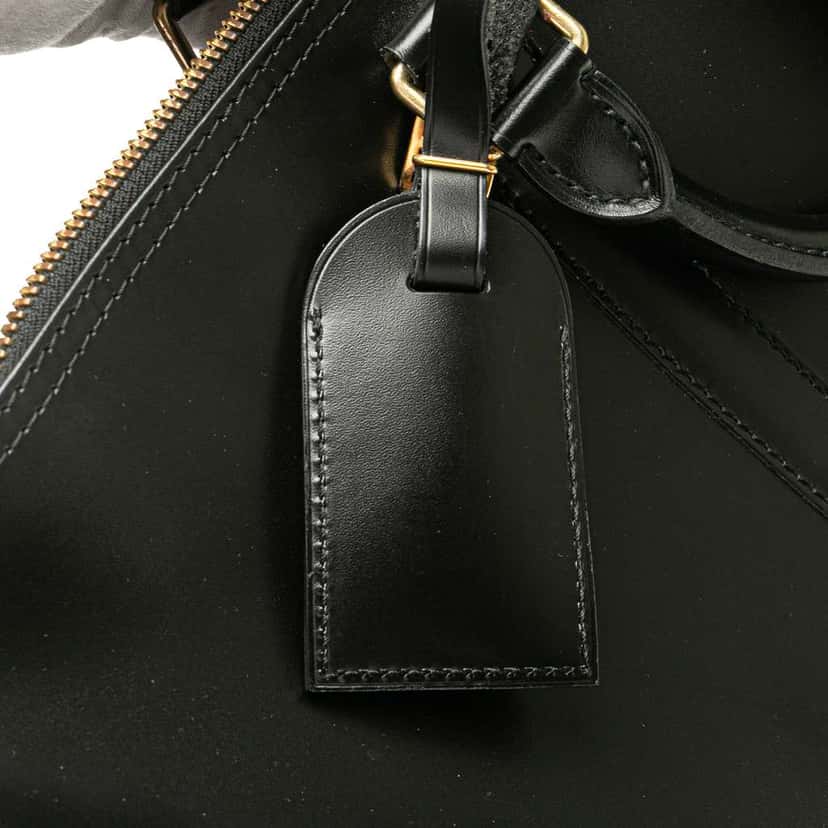 Louis Vuitton Nomade Keepall 50 Black Leather Good condition - Box View
