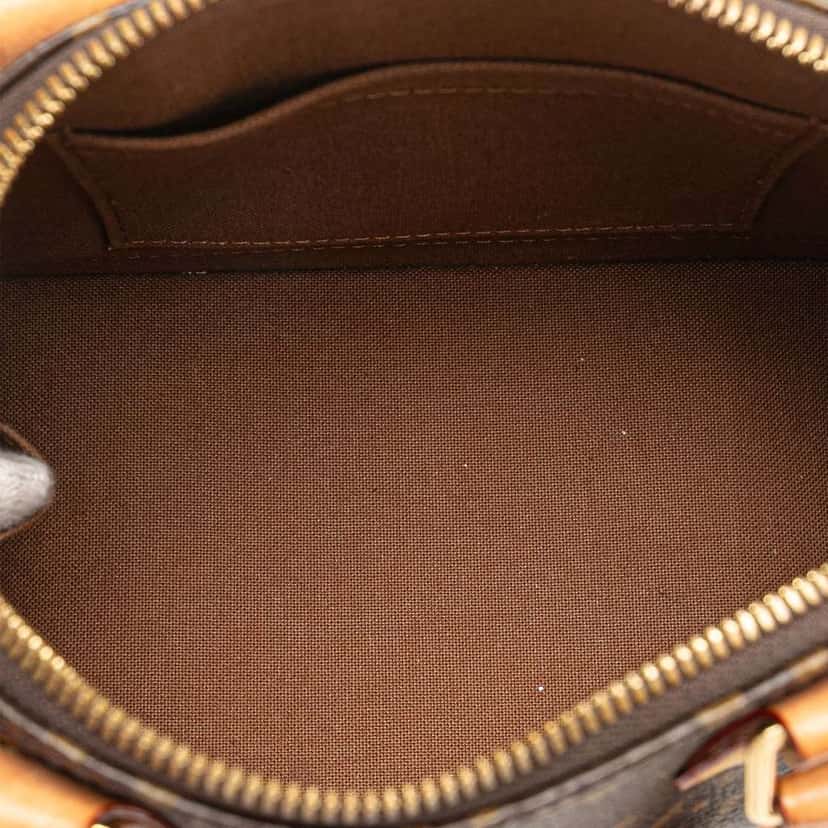 Louis Vuitton Monogram Alma BB Brown Good condition - Model View