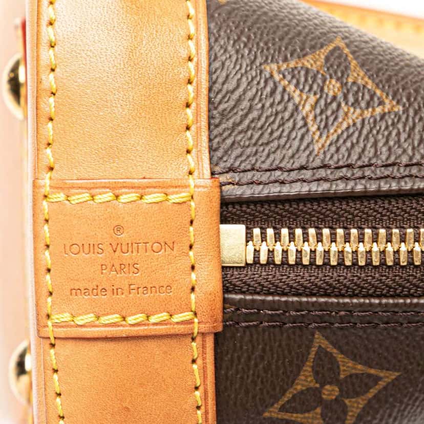 Louis Vuitton Monogram Alma BB Brown Good condition - Box View