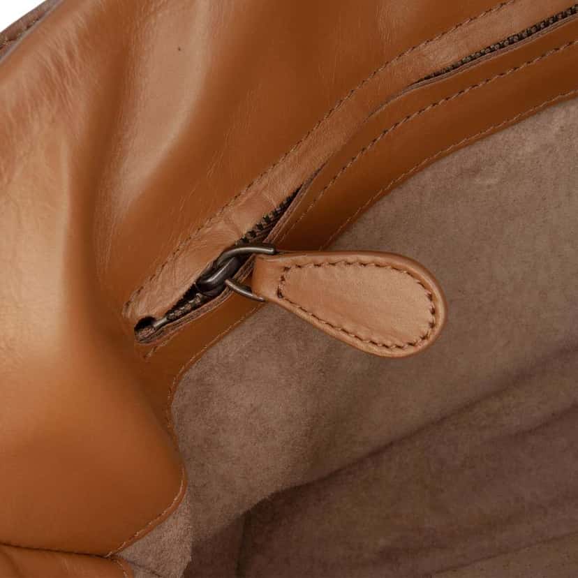 Bottega Veneta Small Nappa Intrecciato Roma Satchel Brown Leather Good condition - Box View