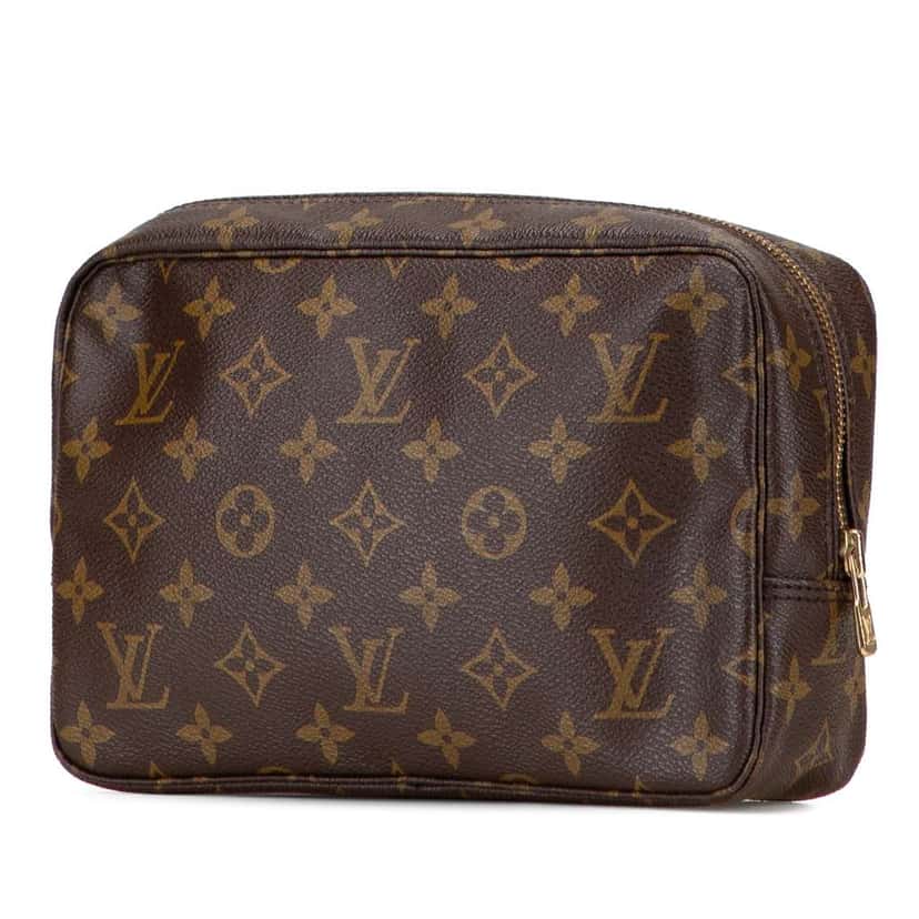 Louis Vuitton Monogram Trousse Toilette 23 Brown Good condition - Back View