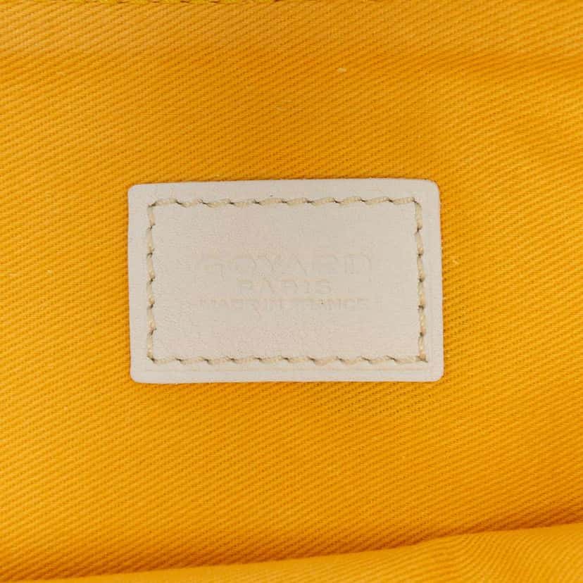 Goyard Goyardine Senat MM White Canvas Good condition - Box View