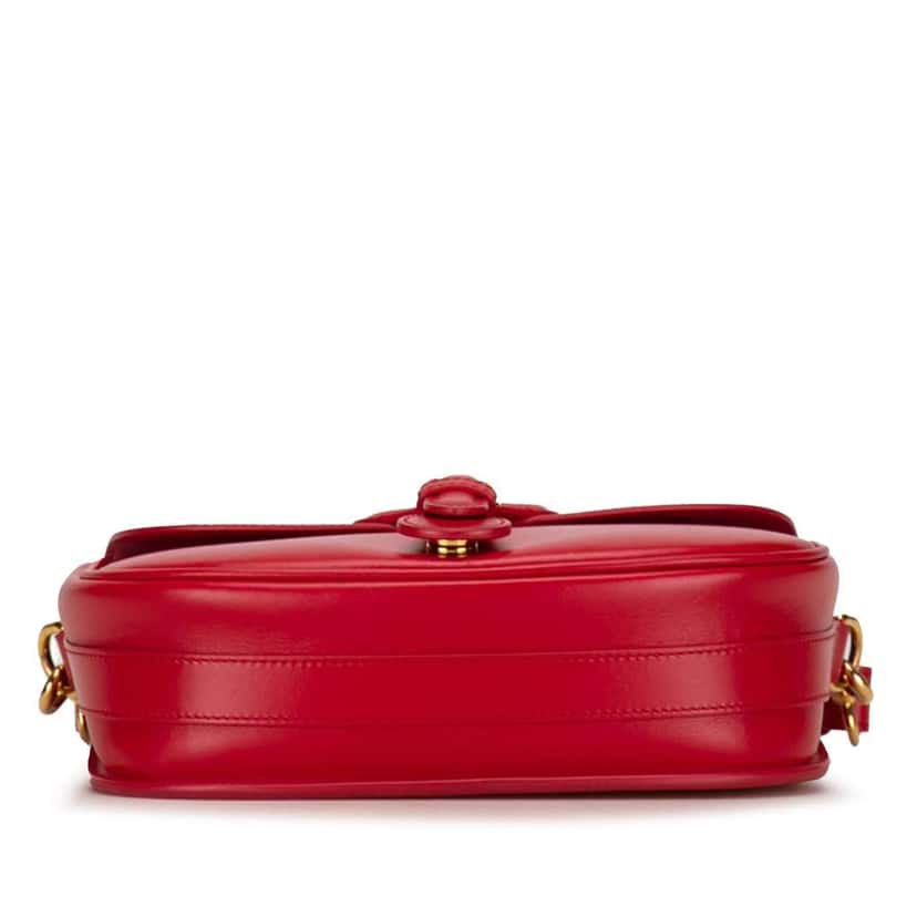 Dior Medium Bobby Crossbody Bag Red Leather Very good condition - Model View