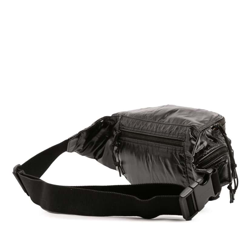 Saint Laurent Nylon Nuxx Belt Bag Black Good condition - Back View