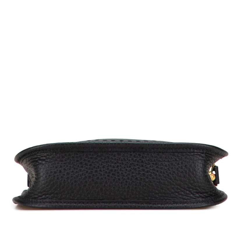 Hermès Clemence Evelyne TPM Black Leather Good condition - Inside View