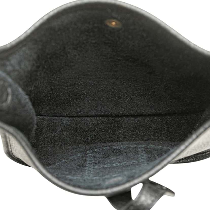 Hermès Clemence Evelyne TPM Black Leather Good condition - Model View