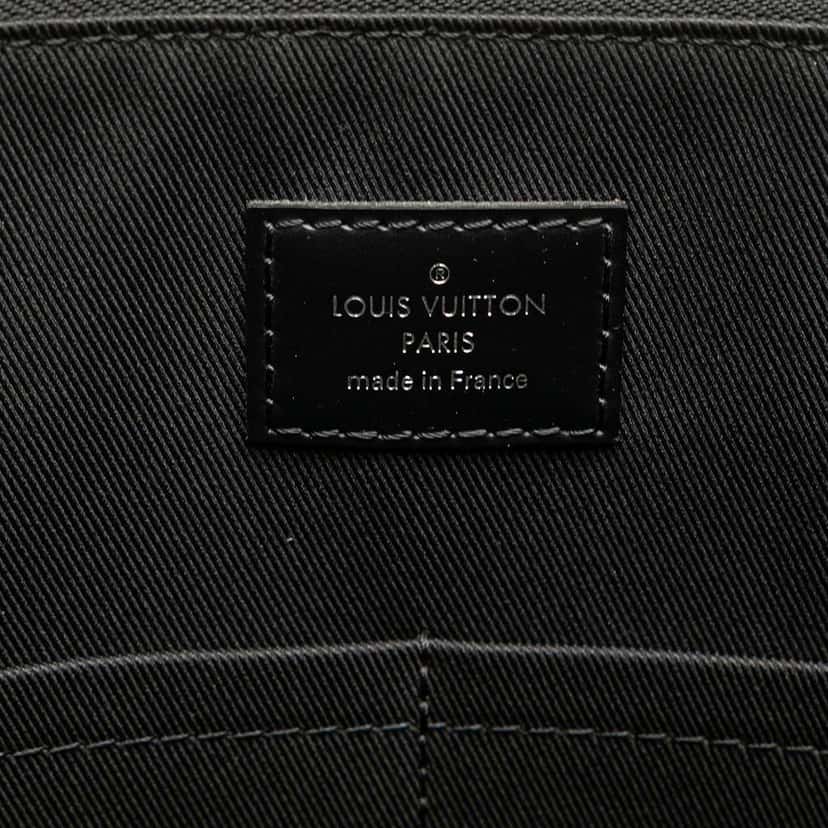 Louis Vuitton Monogram Eclipse Explorer Business Bag Black Good condition - Box View