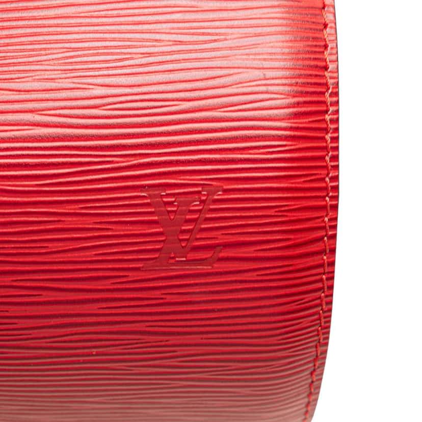 Louis Vuitton Epi Soufflot Red Leather Good condition - Box View