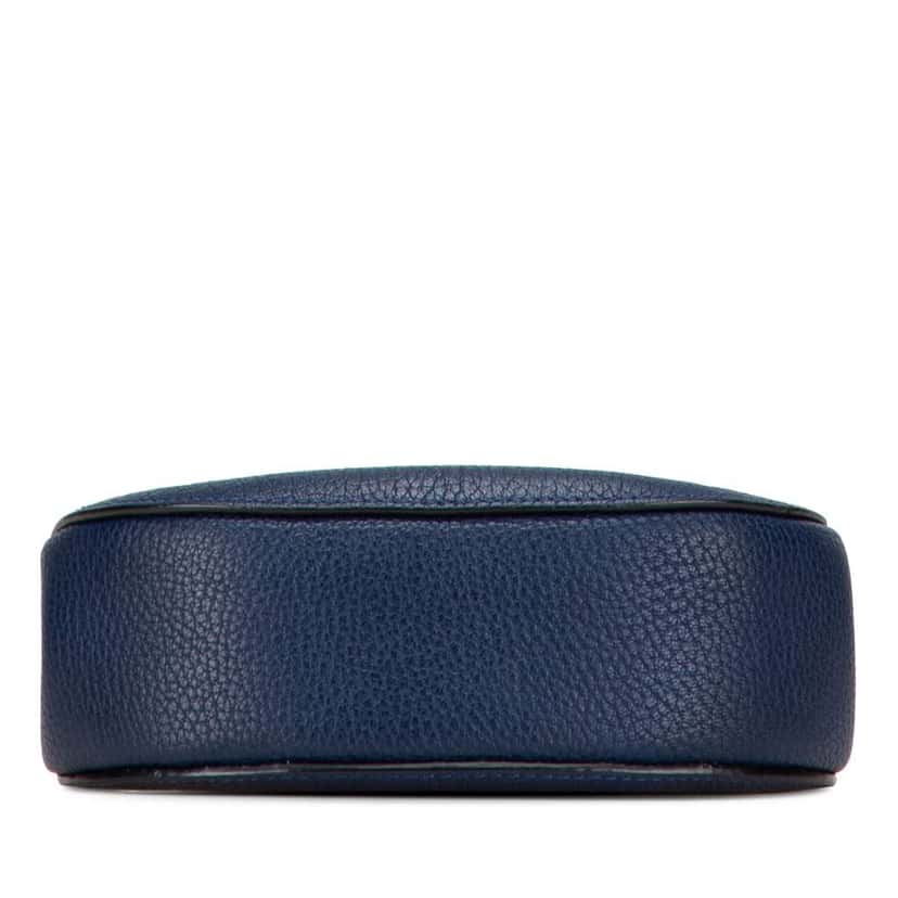 Chloé Small Leather Drew Crossbody Blue Leather Good condition - Inside View