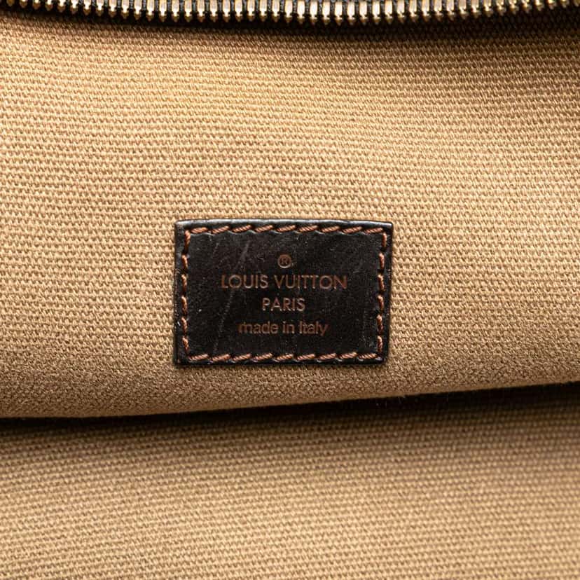 Louis Vuitton Utah Iroquois Brown Leather Good condition - Box View