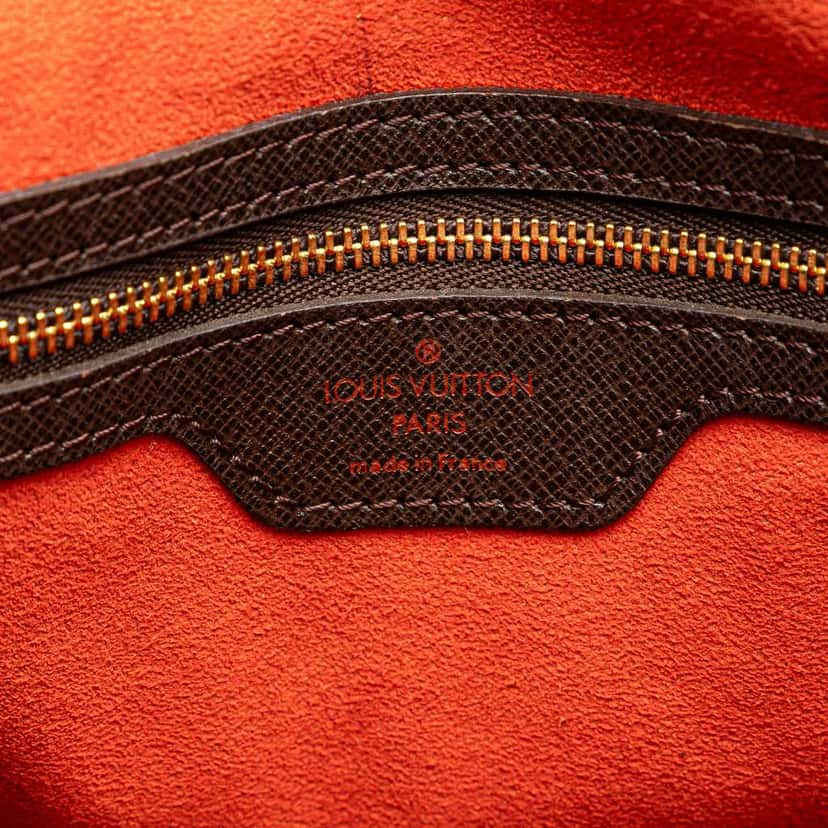 Louis Vuitton Damier Ebene Triana Brown Good condition - Box View