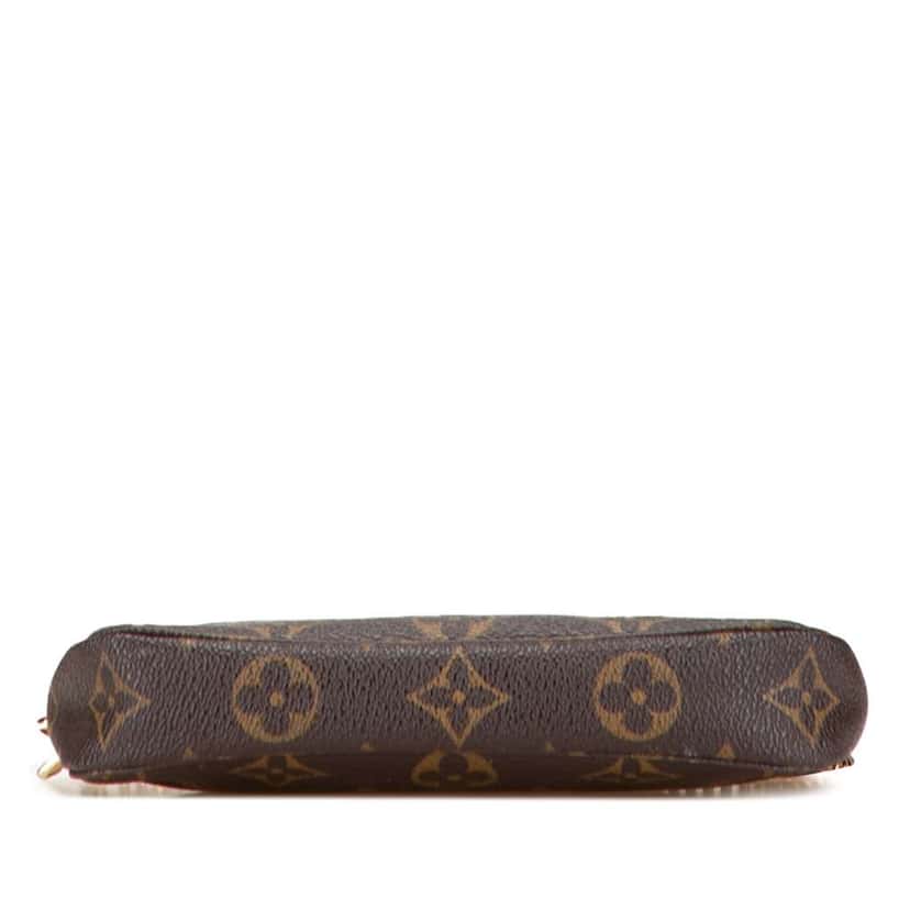 Louis Vuitton Monogram Mini Pochette Accessoires Brown Good condition - Inside View