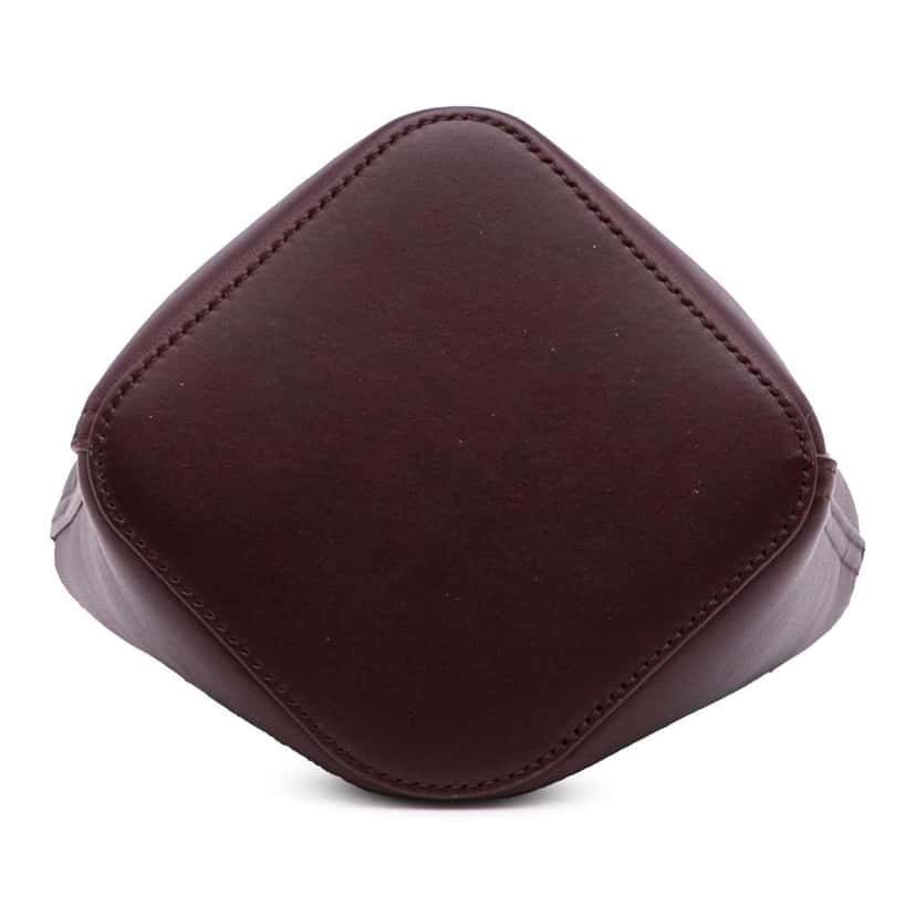 Loewe Mini Calfskin Pebble Bucket Bag Red Leather Good condition - Inside View