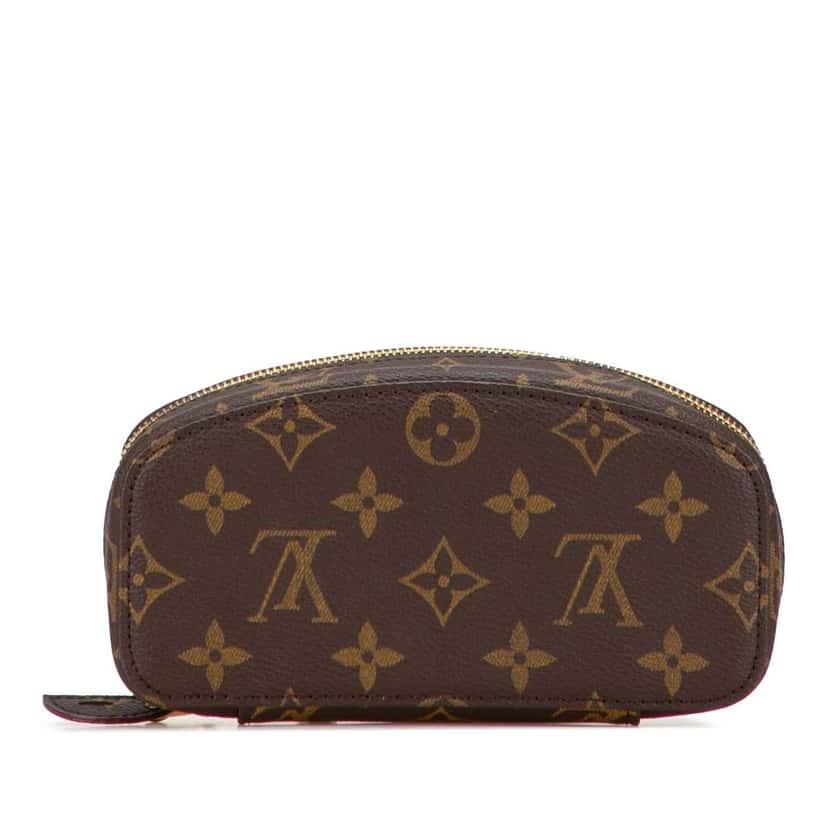 Louis Vuitton Monogram Monte Carlo PM Jewelry Case Brown Good condition - Inside View