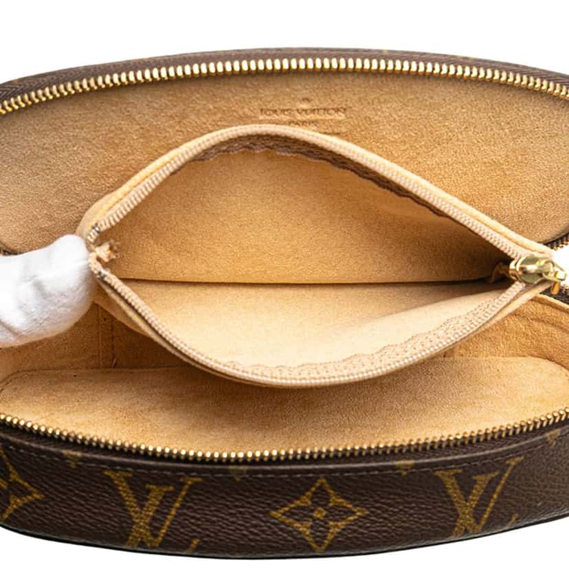 Louis Vuitton Monogram Monte Carlo PM Jewelry Case Brown Good condition - Model View