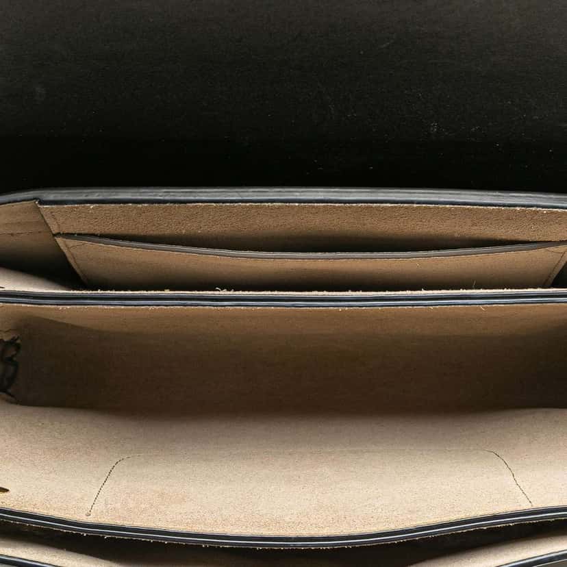 Chloé Small Suede and Calfskin Faye Crossbody Black Leather Good condition - Model View