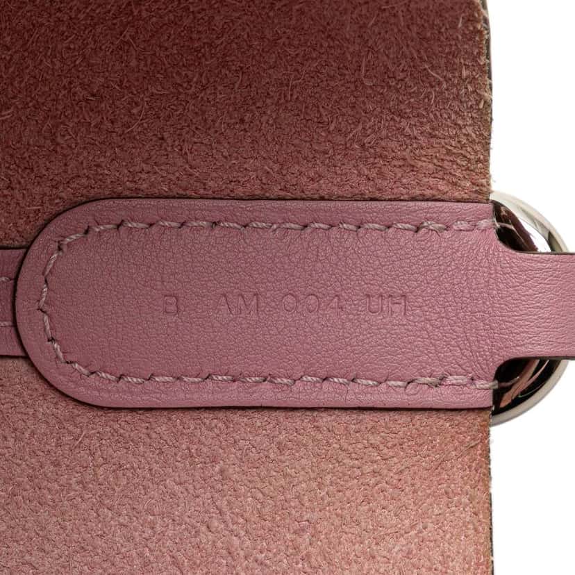 Hermès Clemence and Swift In The Loop 18 Pink Leather Good condition - Box View
