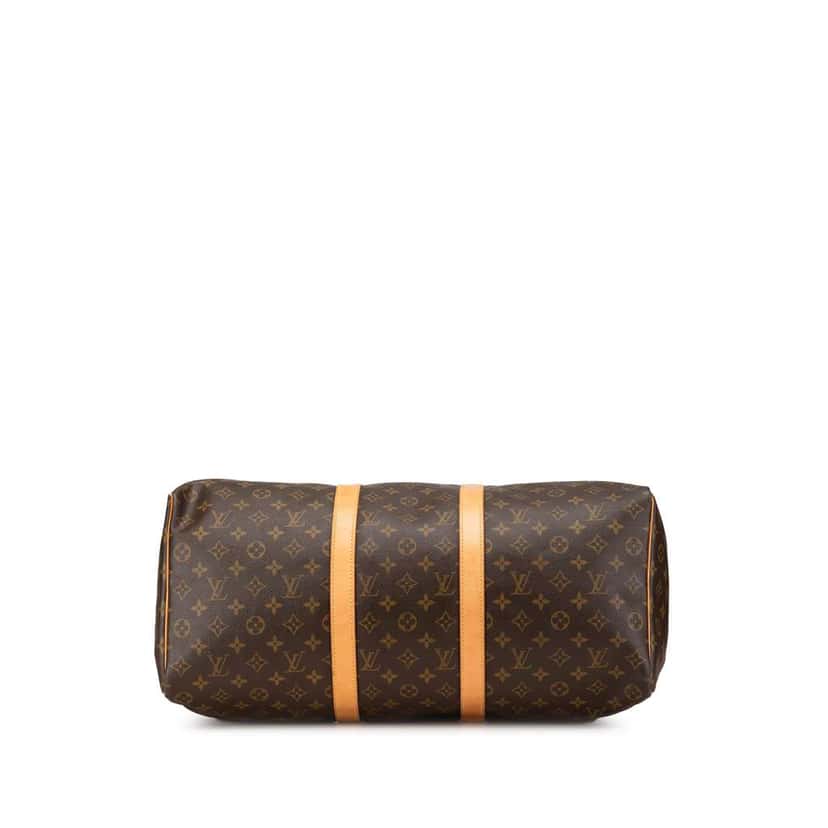 Louis Vuitton Monogram Keepall 50 Brown Good condition - Inside View