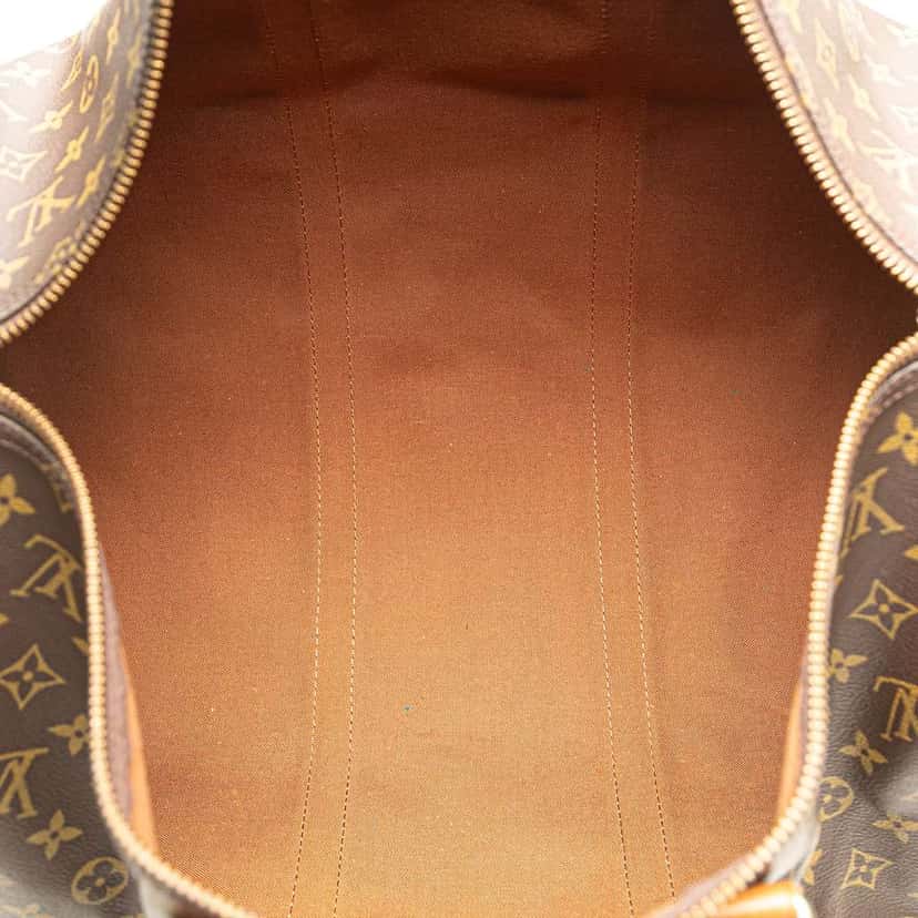 Louis Vuitton Monogram Keepall 50 Brown Good condition - Model View