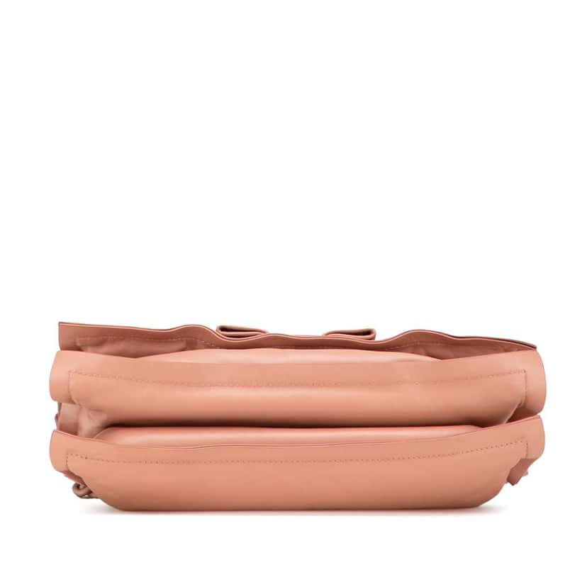 Salvatore Ferragamo Small Padded Leather Viva Bow Shoulder Bag Pink Leather Good condition - Inside View